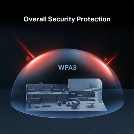 Mercusys MR25BE WiFi router BE3600 – 8. kép