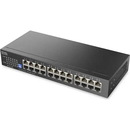 ZYXEL Switch 24x1000Mbps Fémházas Rackes Unmanaged DIP Selector, GS1100-24ES-EU0101F – 4. kép