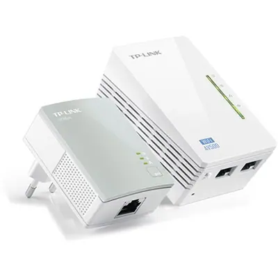 TP-Link TL-WPA4220KIT 300Mbps AV500 WiFi Powerline Adapter Kit