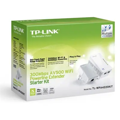 TP-Link TL-WPA4220KIT 300Mbps AV500 WiFi Powerline Adapter Kit – 2. kép