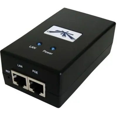 Ubiquiti POE-24-7W-G-WH Adapter (Gigabit LAN porttal, 24V/0,3A)