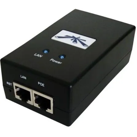 Ubiquiti POE-24-7W-G-WH Adapter (Gigabit LAN porttal, 24V/0,3A)