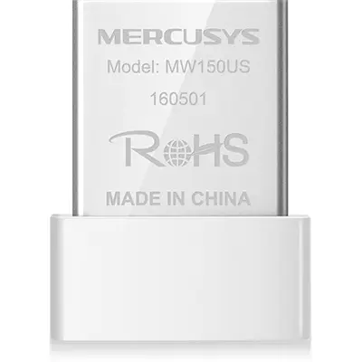 Mercusys Hálózati adapter WiFi N150 - MW150US (USB2.0; 150Mpbs 2,4GHz; micro méret)