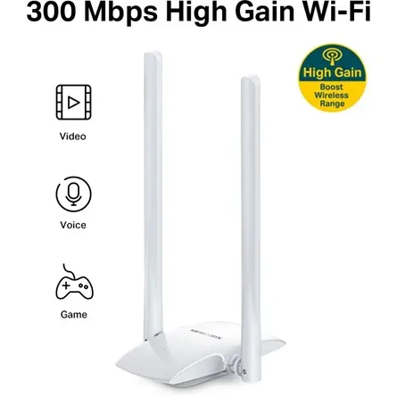 Mercusys MW300UH WiFi USB 300M – 2. kép