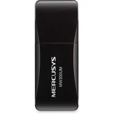 Mercusys Hálózati adapter WiFi N300 - MW300UM (USB2.0; 300Mpbs 2,4GHz)