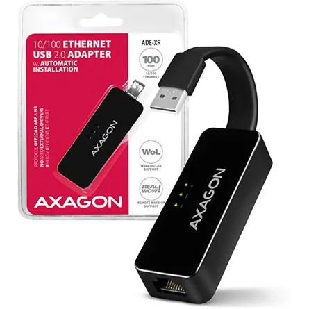 AXAGON ADE-XR 10/100 Ethernet USB2.0 Adapter – 7. kép