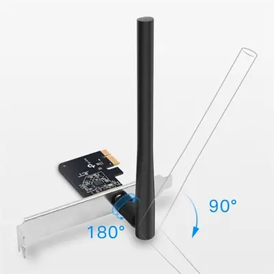 TP-Link Archer T2E AC600 Wireless Dual Band PCI Express Adapter – 2. kép