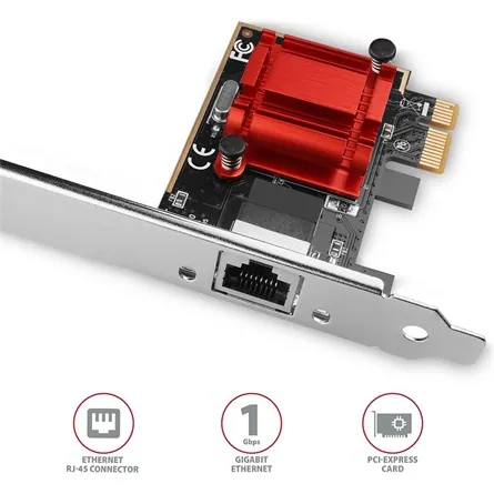 AXAGON PCEE-GIX PCIe Gigabit Ethernet – 2. kép