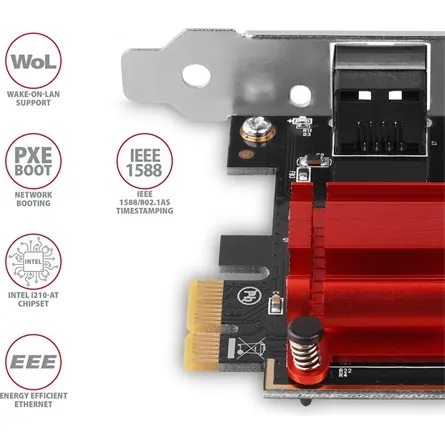 AXAGON PCEE-GIX PCIe Gigabit Ethernet – 4. kép