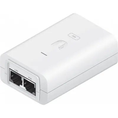 Ubiquiti POE-48-24W-WH PoE Adapter (LAN porttal, 48V/0,5A)