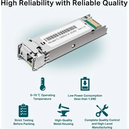 TP-Link TL-SM321A-2 1000Base-BX WDM Bi-Directional SFP Module – 5. kép