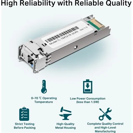 TP-Link TL-SM321B-2 1000Base-BX WDM Bi-Directional SFP Module – 5. kép