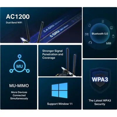 Mercusys MA30E WiFi PCX AC1200 – 2. kép