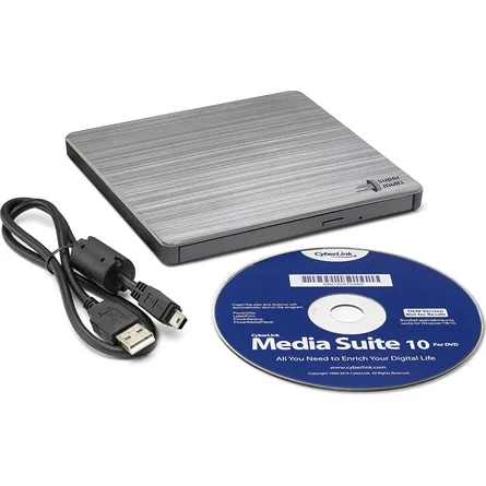 LG GP60NS60 Slim DVD-Writer Silver BOX – 5. kép