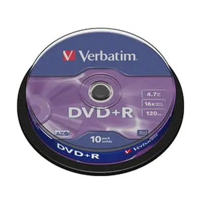 Verbatim DVD+R írható DVD lemez 4,7GB 10db hengeres – 2. kép