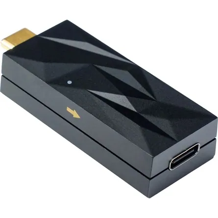 ifi iDefender Max USB-C -> USB-C M/F aktív zavarszűrő piros – 2. kép
