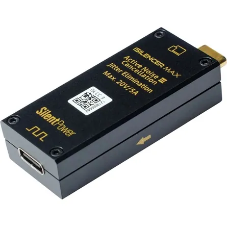 ifi iDefender Max USB-C -> USB-C M/F aktív zavarszűrő piros – 4. kép