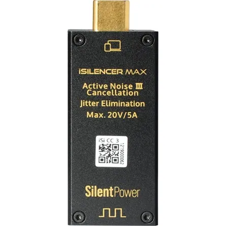 ifi iDefender Max USB-C -> USB-C M/F aktív zavarszűrő piros – 6. kép