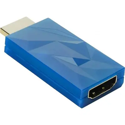 ifi HDMI iSilencer HDMI 2.1 -> HDMI 2.1 M/F aktív zavarszűrő kék – 2. kép