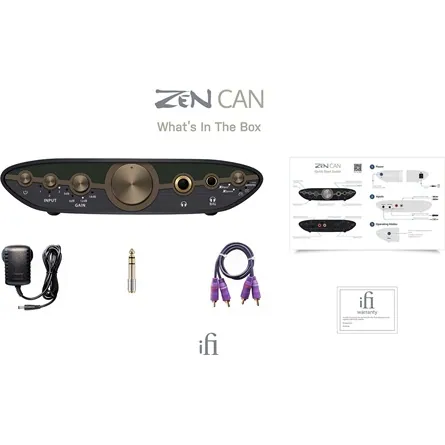 ifi ZEN CAN 3 Jack 4,4; RCA; Jack 3,5 fejhallgató erősítő – 7. kép