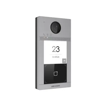 Hikvision IP kaputelefon szett - DS-KIS604-S (DS-KV8113-WME1, DS-KH6320-WTE1, DS-3E0105P-E/M, 16GB microSD kártya) – 2. kép