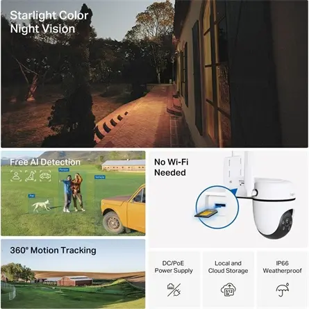 TP-LINK Tapo C501GW WiFi kamera – 4. kép
