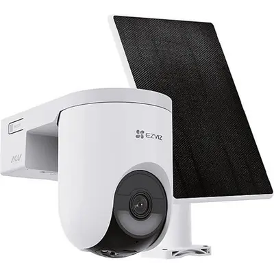 EZVIZ HB8  Lite akkumulátoros kültéri kamera  + 5W solar panel szett, 2K+ felbontás, 360°panoráma, színes éjszakai