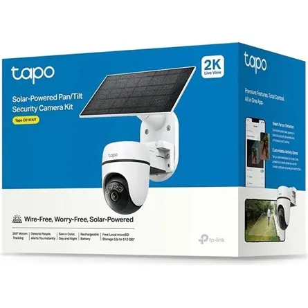 TP-Link Tapo C610 KIT Solar-Powered Pan/Tilt Security Camera Kit – 5. kép