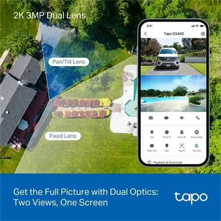 TP-LINK Tapo C545D WiFi kamera – 4. kép