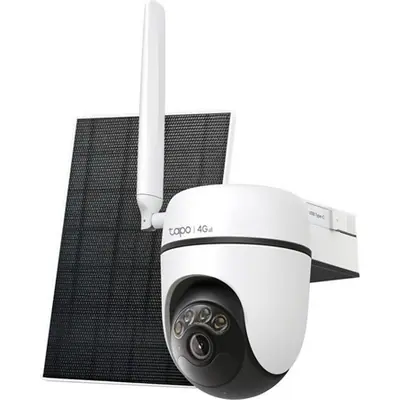 TP-Link Tapo C615G KIT Solar-Powered Pan/Tilt 4G LTE Security Camera Kit
