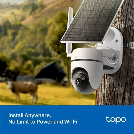 TP-Link Tapo C615G KIT Solar-Powered Pan/Tilt 4G LTE Security Camera Kit – 4. kép