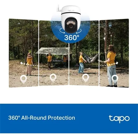 TP-Link Tapo C615G KIT Solar-Powered Pan/Tilt 4G LTE Security Camera Kit – 7. kép