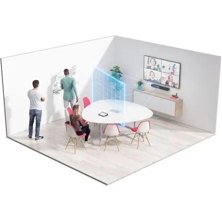 Logitech Rally Bar Mini White – 3. kép