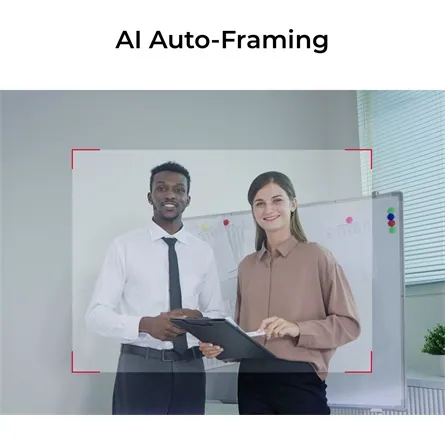 Obsbot Meet 4K webkamera fekete AI-Powered – 3. kép