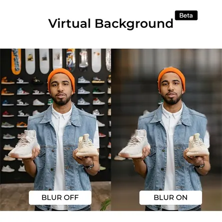 Obsbot Meet 4K webkamera fekete AI-Powered – 4. kép