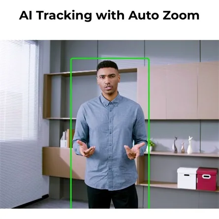 Obsbot Tiny 2 webkamera fekete AI-Powered PTZ – 3. kép