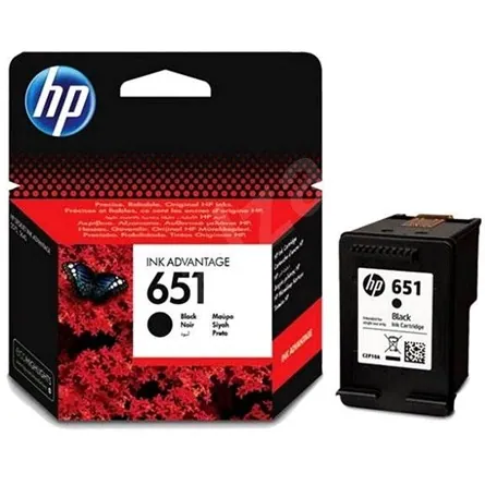 HP C2P10AE (651) Black tintapatron