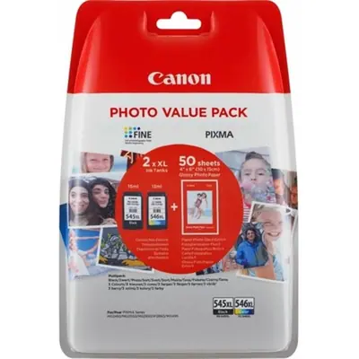 Canon PG-545XL/CL-546XL Photo Value Pack tintapatron