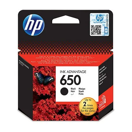HP CZ101AE (650) Black tintapatron