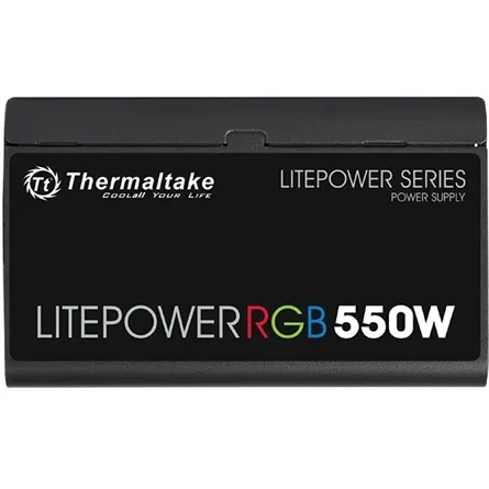 Thermaltake Litepower RGB ATX gaming tápegység 550W BOX – 3. kép