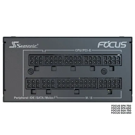 Seasonic Focus SPX SFX desktop tápegység 650W 80+ Platinum BOX – 6. kép