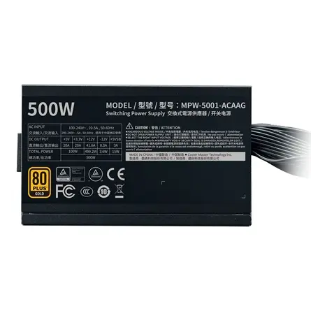 Cooler Master MPW-5001-ACAAG-NL 500W táp OEM – 4. kép