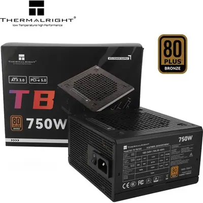 Thermalright TB-750S ATX desktop tápegység 750W 80+ Bronze BOX – 2. kép