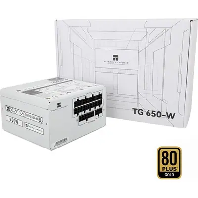 Thermalright TG-650-W ATX desktop tápegység 650W 80+ Gold BOX – 2. kép