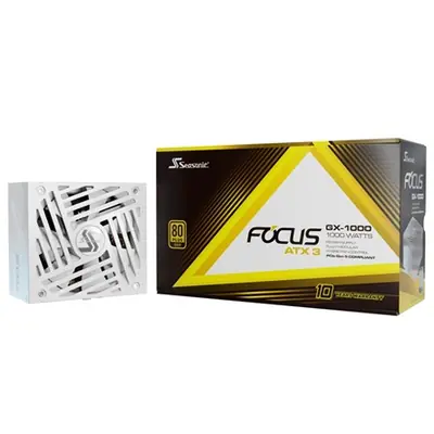 Seasonic 1000W 80+ Gold Focus GX White Edition – 2. kép