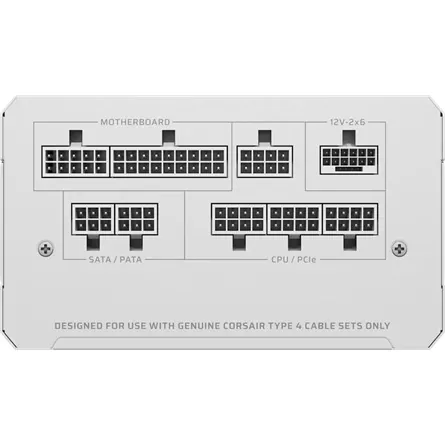 Corsair 1000W 80+ Gold RM1000e (2025) White – 3. kép