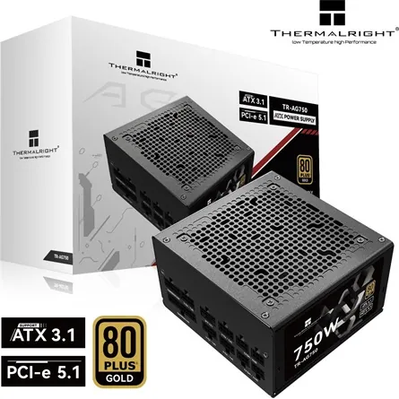 Thermalright AG-750 ATX desktop tápegység 750W 80+ Gold BOX – 5. kép