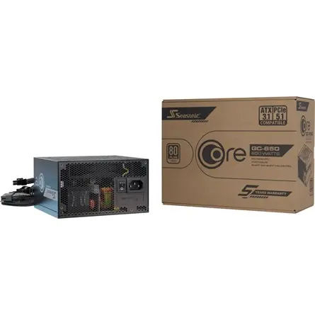 Seasonic 650W 80+ Gold Core GC ATX 3.1 – 2. kép