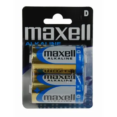 Maxell D Alkáli Elem 2db/csomag