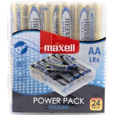 Maxell AA Alkáli Elem 24db/csomag